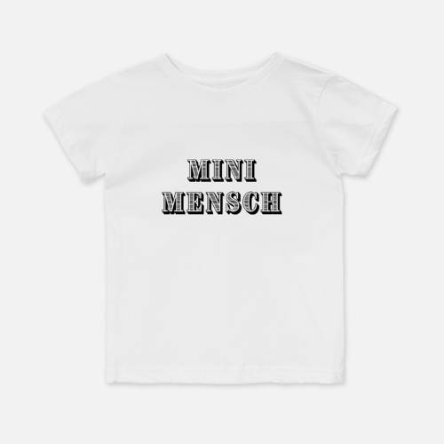 mini mensch - Jewish Onesie / Toddler Tee (hanukkah gift idea)