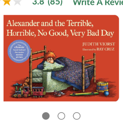 Alexander and the Terrible, Horrible, No Good, Very Bad Day (Lap Edition) by Judith Viorst, Ray Cruz, Board Book | Barnes & Noble®