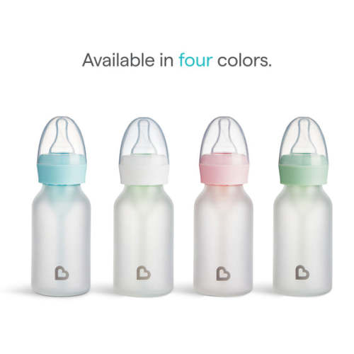 Bond® Silicone Glass Bottle 4oz or 8oz, 2pk | Munchkin