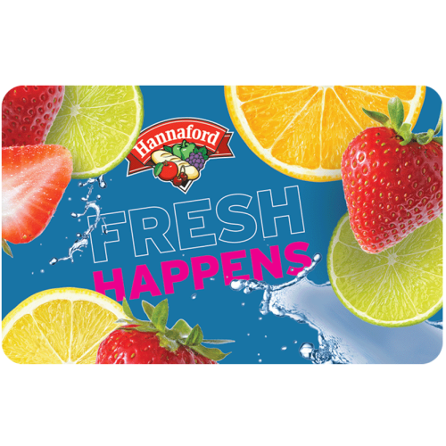 Hannaford Gift Cards, Any Value Amount