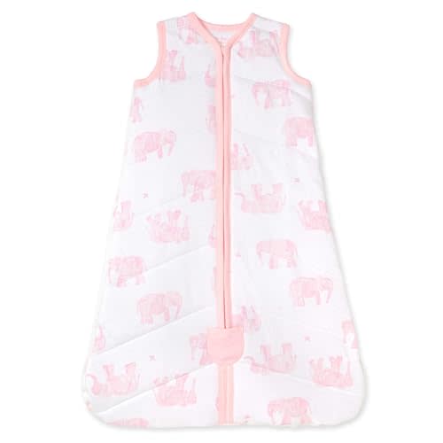 Burt's Bees Baby Beekeeper Wearable Blanket, Organic Cotton Swaddle 0.5 or 1.5 TOG, Newborn Essentials Shower Gift