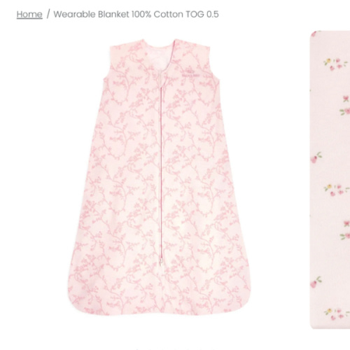 100% Cotton Wearable Blanket Toile | Small| HALO US