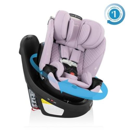 Evenflo Gold Revolve 360 Slim 2-in-1 Rotating Convertible Car Seat - Agate