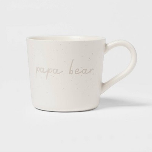 15oz Stoneware Papa Bear Mug - Threshold™