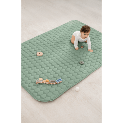 Premium Play Mat with Non-Slip Bottom, Rectangle, Medium