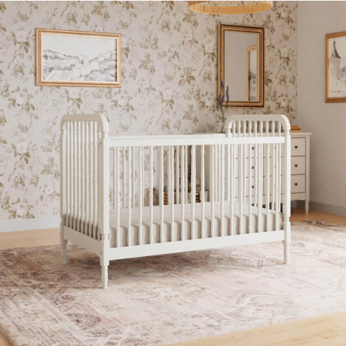 Liberty 3-in-1 Convertible Spindle Crib with Toddler Bed Conversion Kit