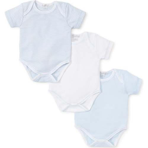 3pc Striped Onesie Set, Blue - Kissy Kissy | Maisonette