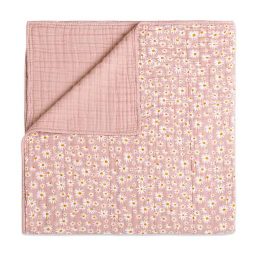Quilt in 3-Layer GOTS Certified Organic Muslin Cotton