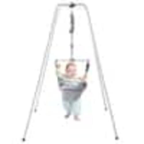VEVOR Baby Jumper with Stand Height-Adjustable Baby Bouncers 35 Lbs. Load Quick-Folding Exerciser Gift for 3+ Months Toddler YEDTSDLZJDTSP7YI5V0