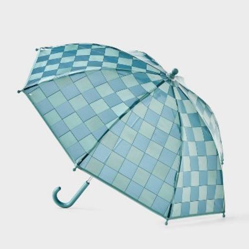 Boys' Checkered Stick Umbrella - Cat & Jack™ Blue