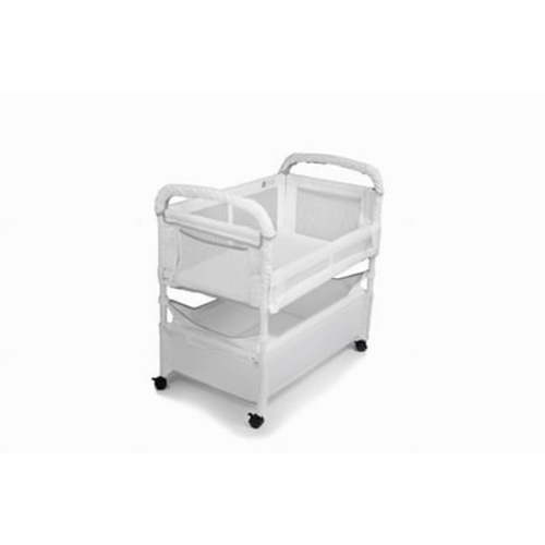Arm's Reach Clear-Vue Co-Sleeper Breathable Mesh Bassinet, White