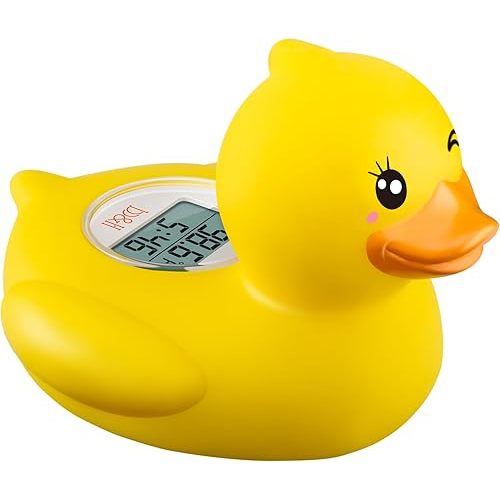b&h Baby Thermometer, The Infant Baby Bath Floating Toy Safety Temperature Thermometer (Winking Duck)