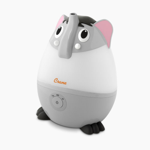 Crane Cool Mist Humidifier, 0.5 Gal. - Mini Elephant, 0.5 Gallon