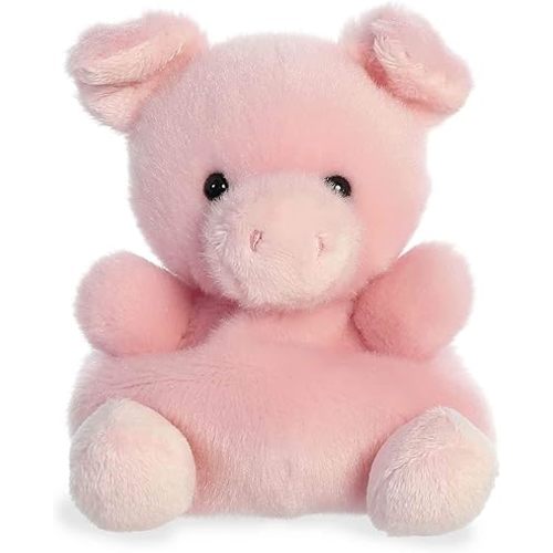 Aurora® Adorable Palm Pals™ Wizard Pig™ Stuffed Animal - Pocket-Sized Play - Collectable Fun - Pink 5 Inches