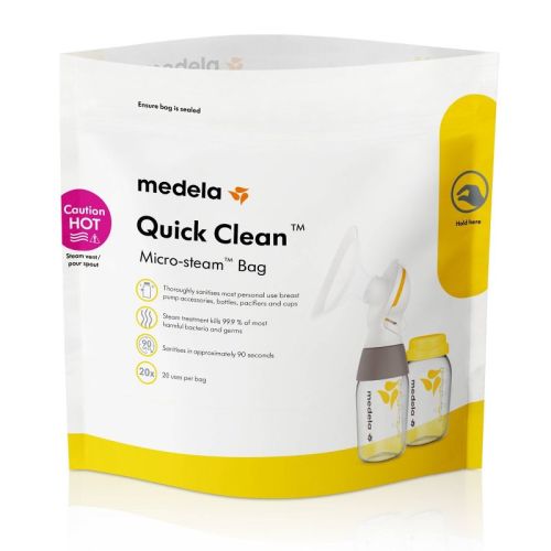 Medela Quick Clean Micro-steam Sanitizing Bags - 5ct