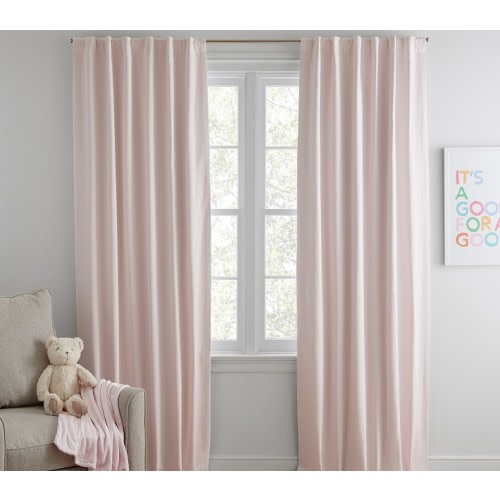 Quincy Cotton Canvas Blackout Curtain