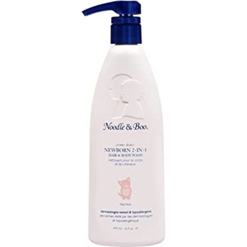 Noodle & Boo 2-in-1 Newborn Hair & Baby Body Wash for Baby, Tear Free and Hypoallergenic