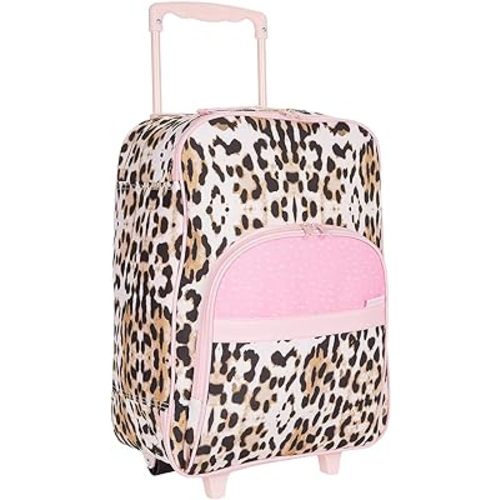 Stephen Joseph Kids' Luggage, Leopard, One Size