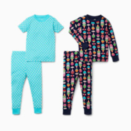Small Story Pajamas Set 2 Pack - Ice Cream Dream, 12 M