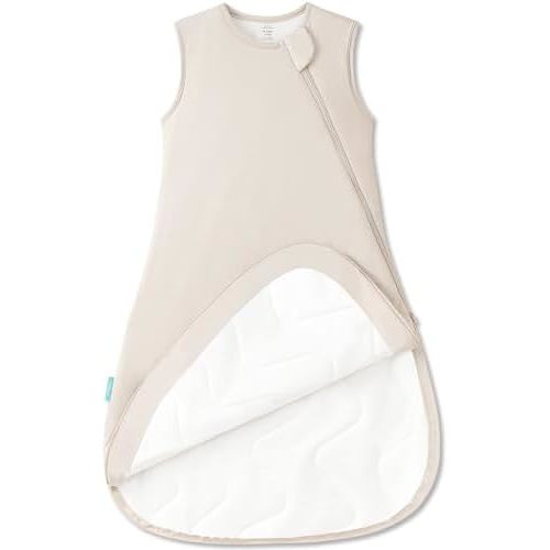 Supersoft Sleep Sack 1.0 TOG, Premium Bamboo Viscose Baby Sleeping Bag 2-Way Zipper Sleep Sack Baby Wearable Blanket