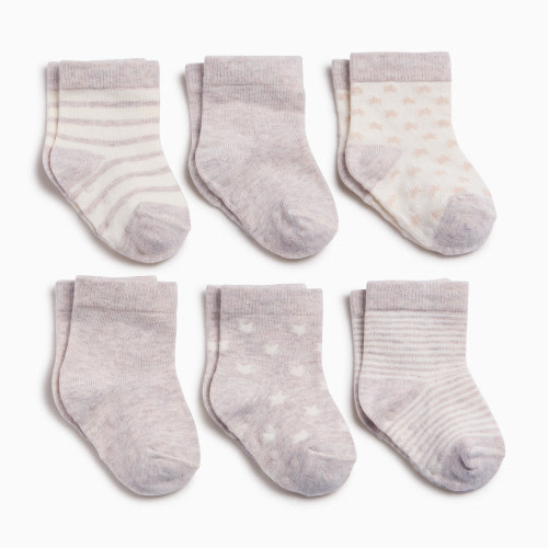 Tiny Kind 6-Pack Socks - Stars And Stripes, 3-12 M