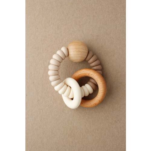 Wood & Silicone teething toy – littleCHEW