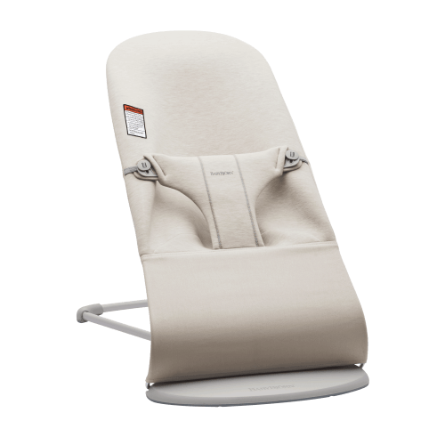 Bouncer Bliss: Light beige - 3D Jersey