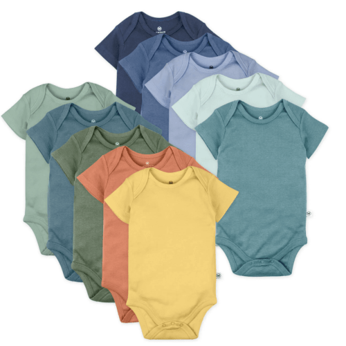 10-Pack Organic Cotton Short Sleeve Bodysuits | Honest Baby Clothing