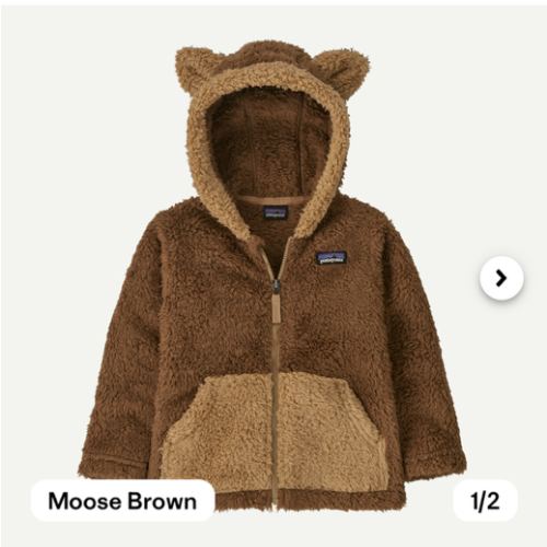 Patagonia Baby Furry Friends Fleece Hoody