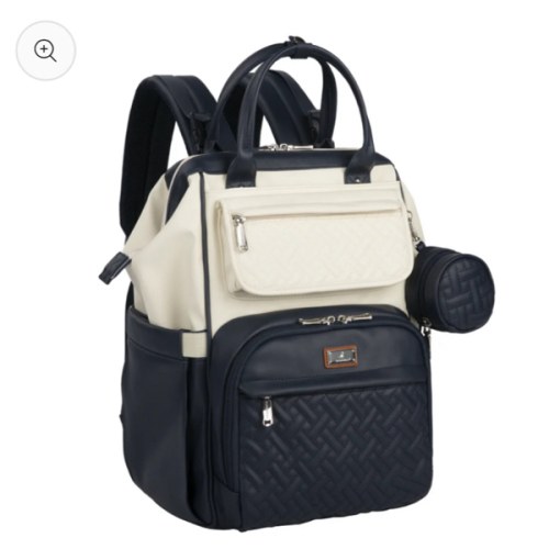 Soft Vegan Leather Wide Top Diaper Bag | BabbleRoo – Babbleroo