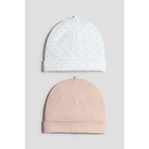 2-PACK COTTON BEANIES