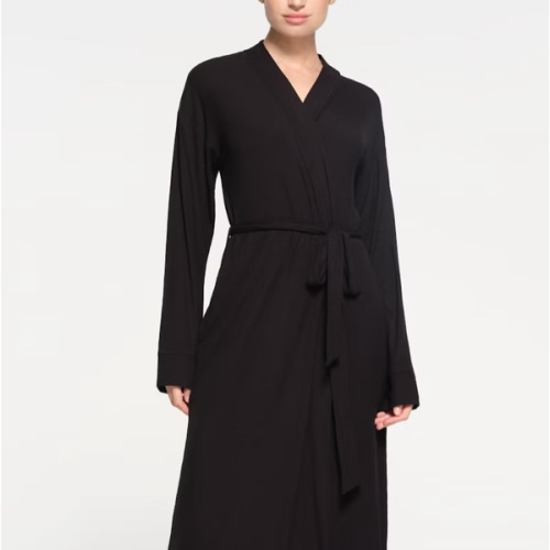 SOFT LOUNGE LONG ROBE | ONYX