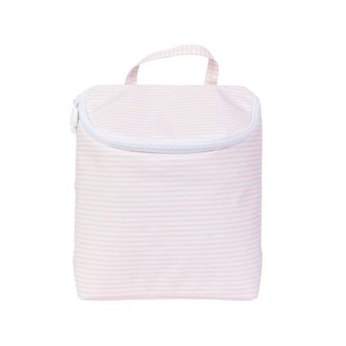 Pink Stripe Bottle Bag