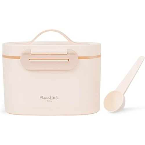MomnLittle Baby Formula Dispenser Container 8.8oz 6.1oz Portable Formula Dispenser Container with Scoop and Carry Handle for Travel Outdoor Activities for Baby Infant