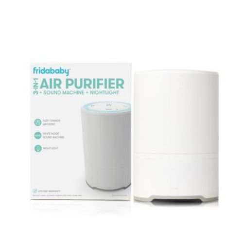 Fridababy® 3-in-1 Air Purifier, Sound Machine, and Nightlight - WHITE - 9.5"