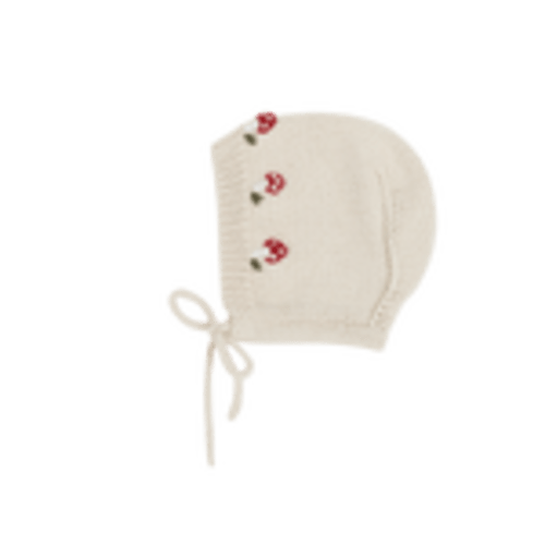Crochet Mushroom Bonnet · Minicoton