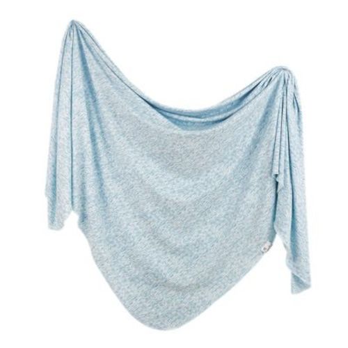 Copper Pearl Knit Swaddle Blanket - Everest