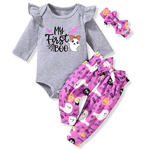 HINTINA Preemie Newborn Infant Baby Girl 1st First Halloween Outfits