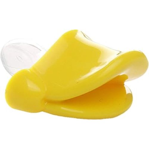 LAIMALA® Cute Duck Baby Pacifier Novelty Toddler Nipple Funny Soothers Baby Toy Gift