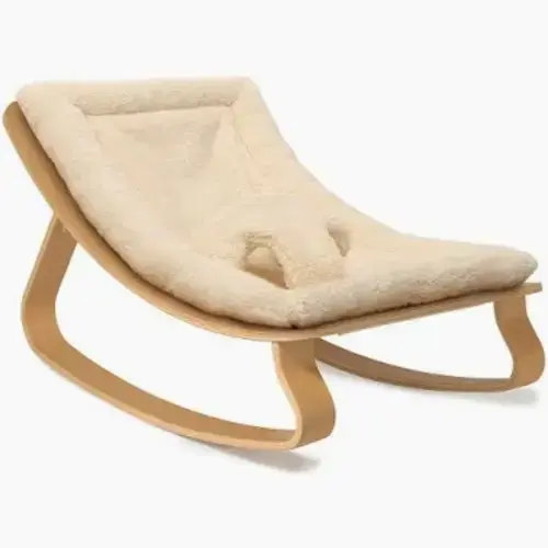 LEVO Baby Rocker in natural wood – Charlie Crane Paris