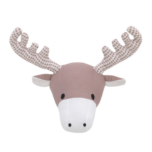Harriet Bee NoJo Jovanni Moose Plush Wall Decor Head Faux Taxidermy "& Reviews" | Wayfair