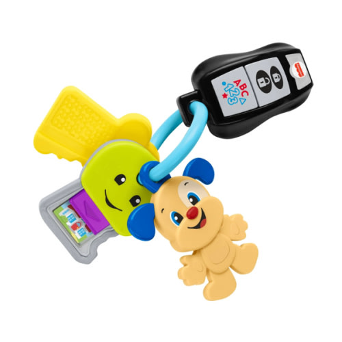 Fisher-Price Interactive Baby Laugh & Learn Musical Keys Toy for Infants & Toddlers