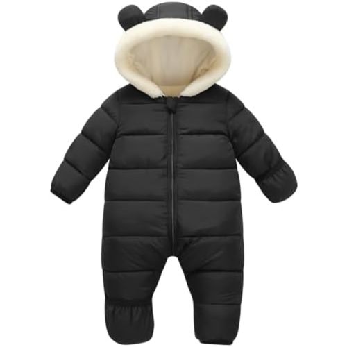 Newborn Baby Snowsuit Infant Boy Clothes Toddler Girl Snow Suits