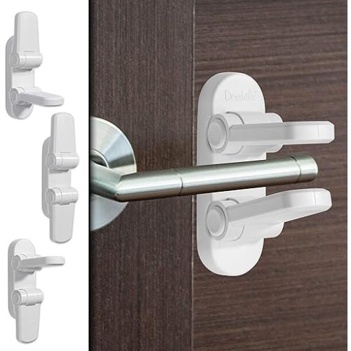 Door Lever Baby Safety Lock - 3 Pack