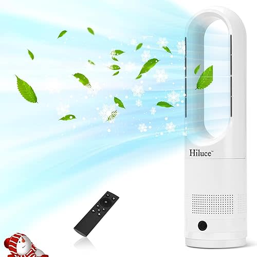 22” Bladeless Cooling Tower Fan for Bedroom