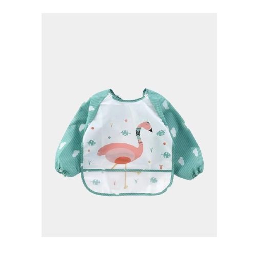 Babero Delantal Manga Larga Impermeable