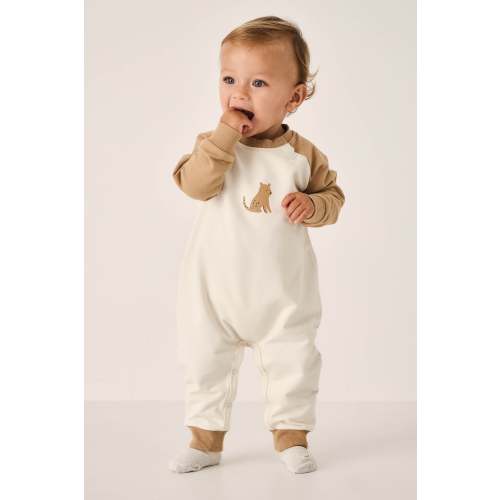 Organic Cotton Tao Sweatshirt Onepiece - Bronzed Leopard