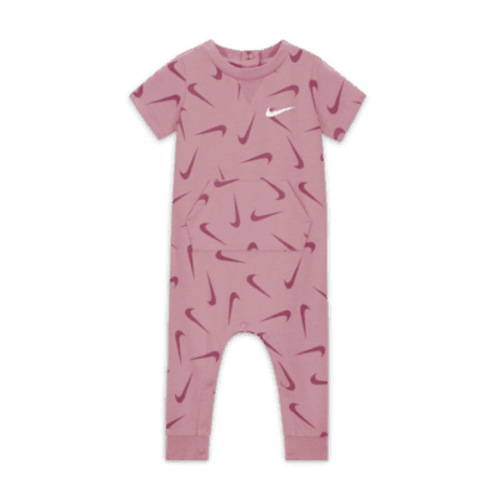 Nike Baby (3-6M) Printed Short Sleeve Coverall