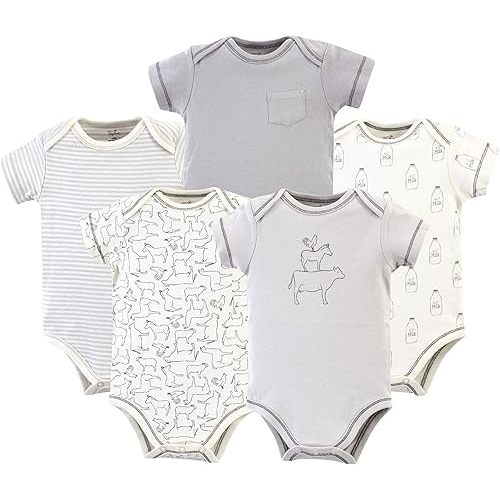 Touched by Nature Unisex Baby Organic Cotton Bodysuits