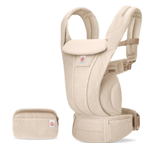 Ergobaby Omni Deluxe All-in-One Mesh Baby Carrier Natural Beige